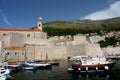 Dubrovnik harbor, Croatia Royalty Free Stock Photo