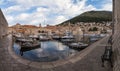 Dubrovnik harbour panorama