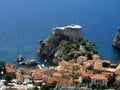 Dubrovnik - Lovrijenac - Croat Royalty Free Stock Photo