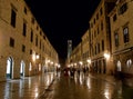 Dubrovnik by night (Stradun)
