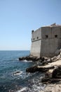 Dubrovnik city walls Royalty Free Stock Photo