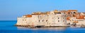 Dubrovnik old city defense walls. Royalty Free Stock Photo