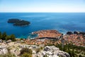 Dubrovnik old city and Lokrum island