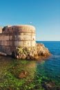 Dubrovnik old city walls Royalty Free Stock Photo