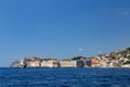 Dubrovnik old city walls Royalty Free Stock Photo