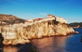 Dubrovnik old city walls Royalty Free Stock Photo