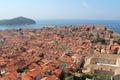 Dubrovnik. Old Town. Lokrum Island Royalty Free Stock Photo