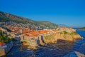 Dubrovnik old town panorama Royalty Free Stock Photo