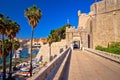 Dubrovnik old town Ploce gate entrance view