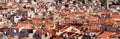 Dubrovnik old town red roofs Royalty Free Stock Photo