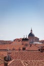 Dubrovnik old town rooftops, Croatia, Europe