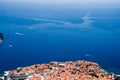 Dubrovnik Old Town View Royalty Free Stock Photo