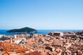 Dubrovnik Old Town View Royalty Free Stock Photo