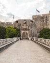 Dubrovnik Pile Gate in the morning