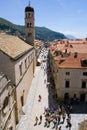 Dubrovnik Placa Royalty Free Stock Photo