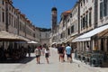 Dubrovnik Stradun street