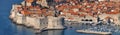 Dubrovnik town from above