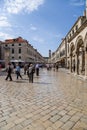 Dubrovnik. View of old town. Stradun
