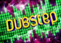 Dubstep music background Royalty Free Stock Photo