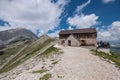 Duca degli Abruzzi, mountain lodge on Gran Sasso National Park. Italy