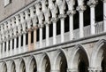 Ducal Palace also called Palazzo Ducal in italian language in Ve Royalty Free Stock Photo