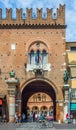 Ducal Palace of Estense in Ferrara. Emilia-Romagna. Italy. Royalty Free Stock Photo