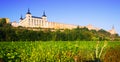 Ducal palace at Lerma in Lerma Royalty Free Stock Photo