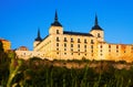 Ducal palace at Lerma in Lerma Royalty Free Stock Photo