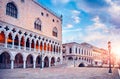 Ducal Palace on Piazza San Marco Venice Royalty Free Stock Photo
