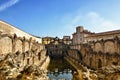 Ducal palace of Sassuolo, Italy, old summer residence of Este family, fountain Royalty Free Stock Photo