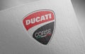 Ducati-corse-3 on paper texture