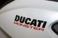 Ducati Monster detail Royalty Free Stock Photo