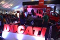 Ducati motorcycle booth in Pasay, Philippines