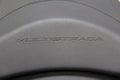 Ducati Multistrada: Close-up on motorcycle seat inscription