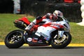 Ducati race motorcycle Royalty Free Stock Photo