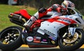 Ducati 848 race motorcycle Royalty Free Stock Photo