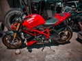 Ducati streetfighter motorbike