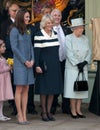 Duchess of Cornwall, Queen Elizabeth II, Duchess of Cambridge