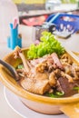 Duck braised beef noodle