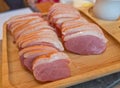 Duck Breast Slice. Tasty and nutritious