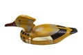 Duck Decoy with clipping path Royalty Free Stock Photo