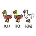 Duck, duck, goose