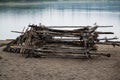 Duck Lake in Yellowstone National Park Royalty Free Stock Photo