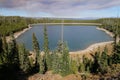 Duck Lake Yellowstone National Park Royalty Free Stock Photo