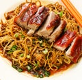 Duck noodle. food asia