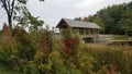 Duck Park Covered Bridge Royalty Free Stock Photo