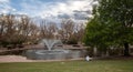 Duck Pond at University of New Mexico in Albuquerque Royalty Free Stock Photo