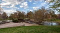 Duck Pond at University of New Mexico in Albuquerque Royalty Free Stock Photo