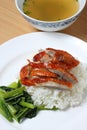 Duck with rice