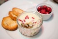 Duck rillettes with butter Royalty Free Stock Photo